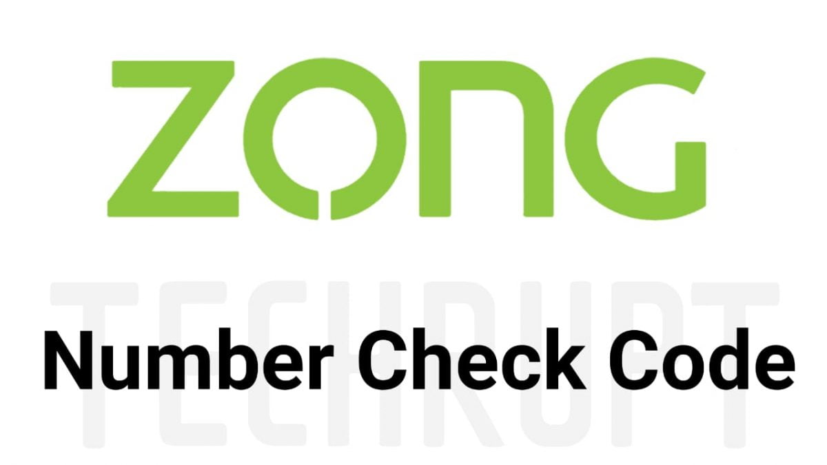 How to Check Zong Number 