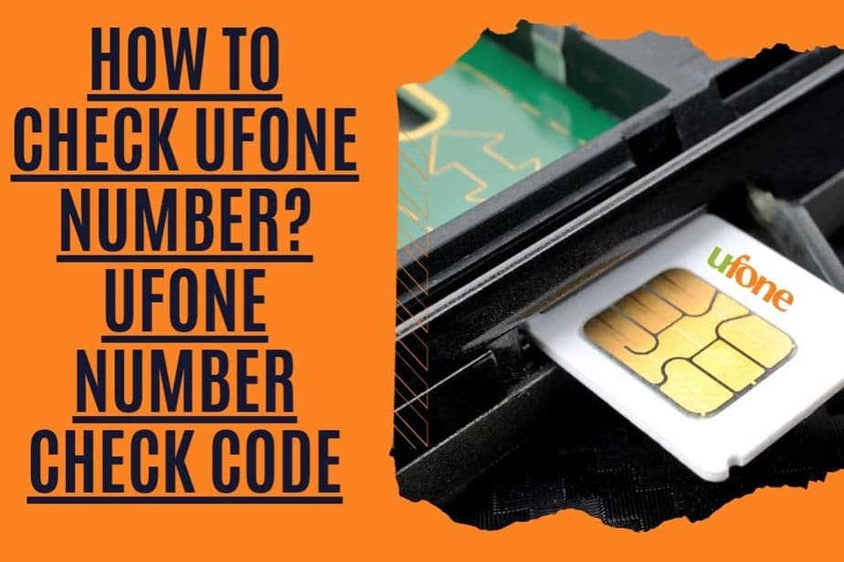 how to check ufone number