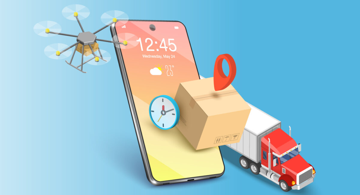 Online delivery management apps