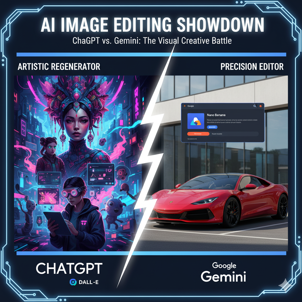 ChatGPT vs. Gemini: The Ultimate Image Editing Showdown