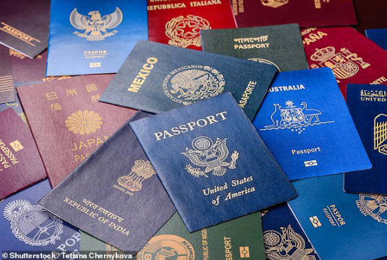 Why passports only come in four colours and what each one means
