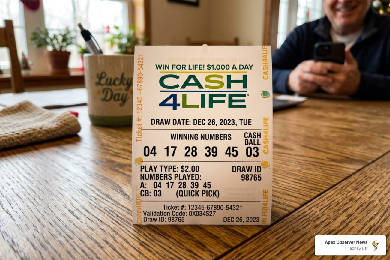 cash4life winning numbers