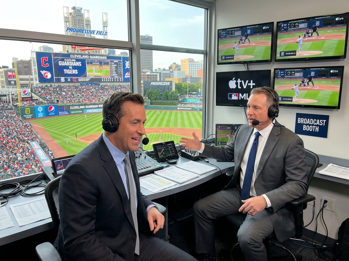 apple tv baseball announcers