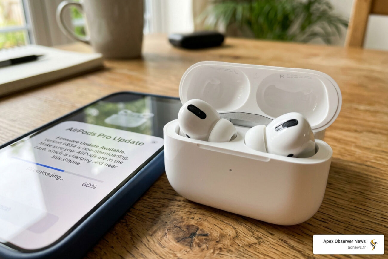 airpods update firmware