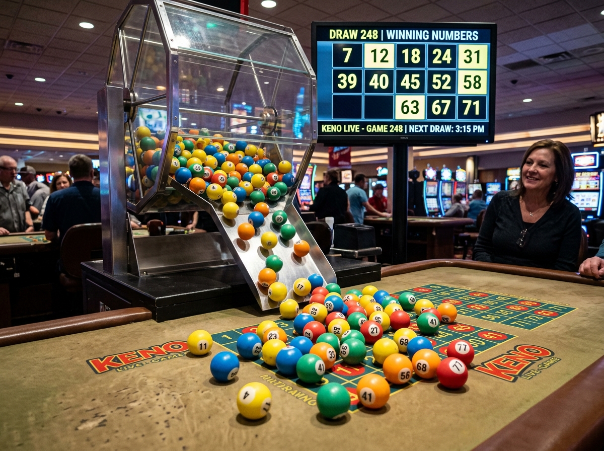 keno winning numbers