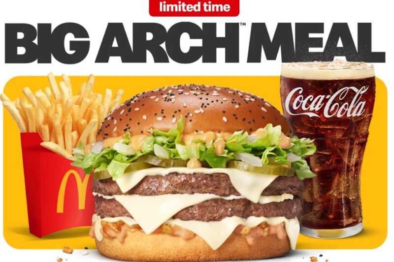 mcdonalds big arch burger