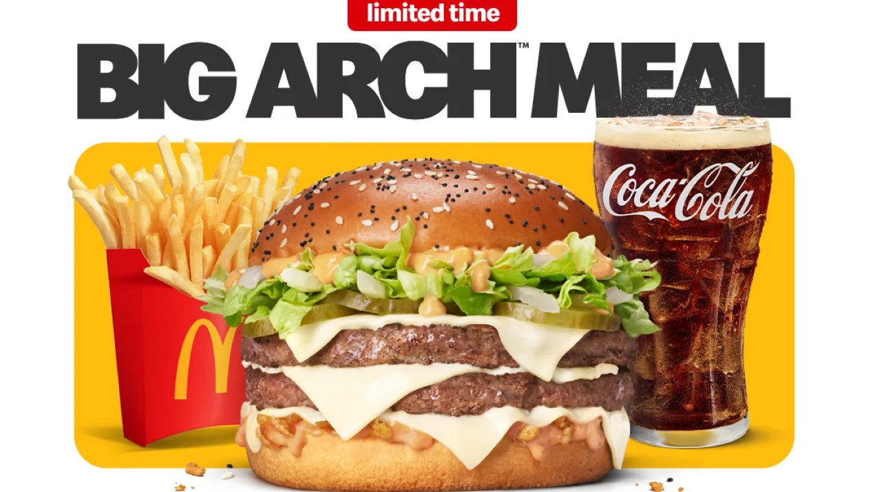 mcdonalds big arch burger