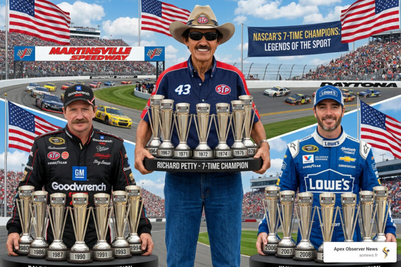 Seven Heavens: A Look at NASCAR’s Most Elite Winners