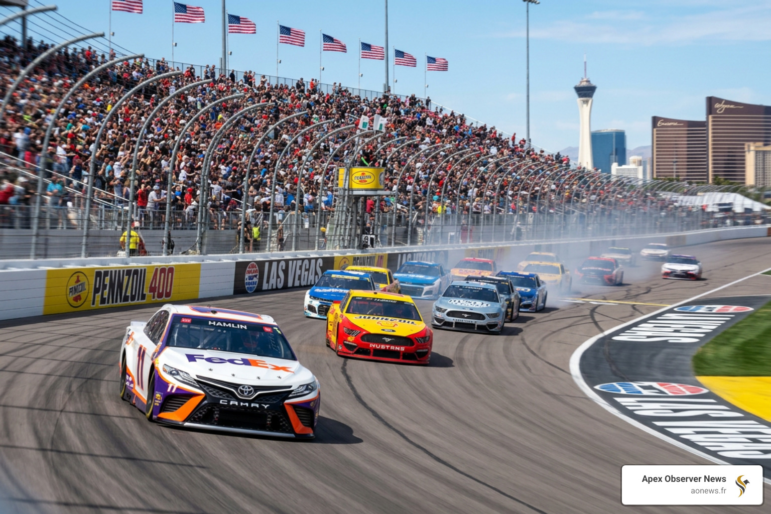 nascar race at today