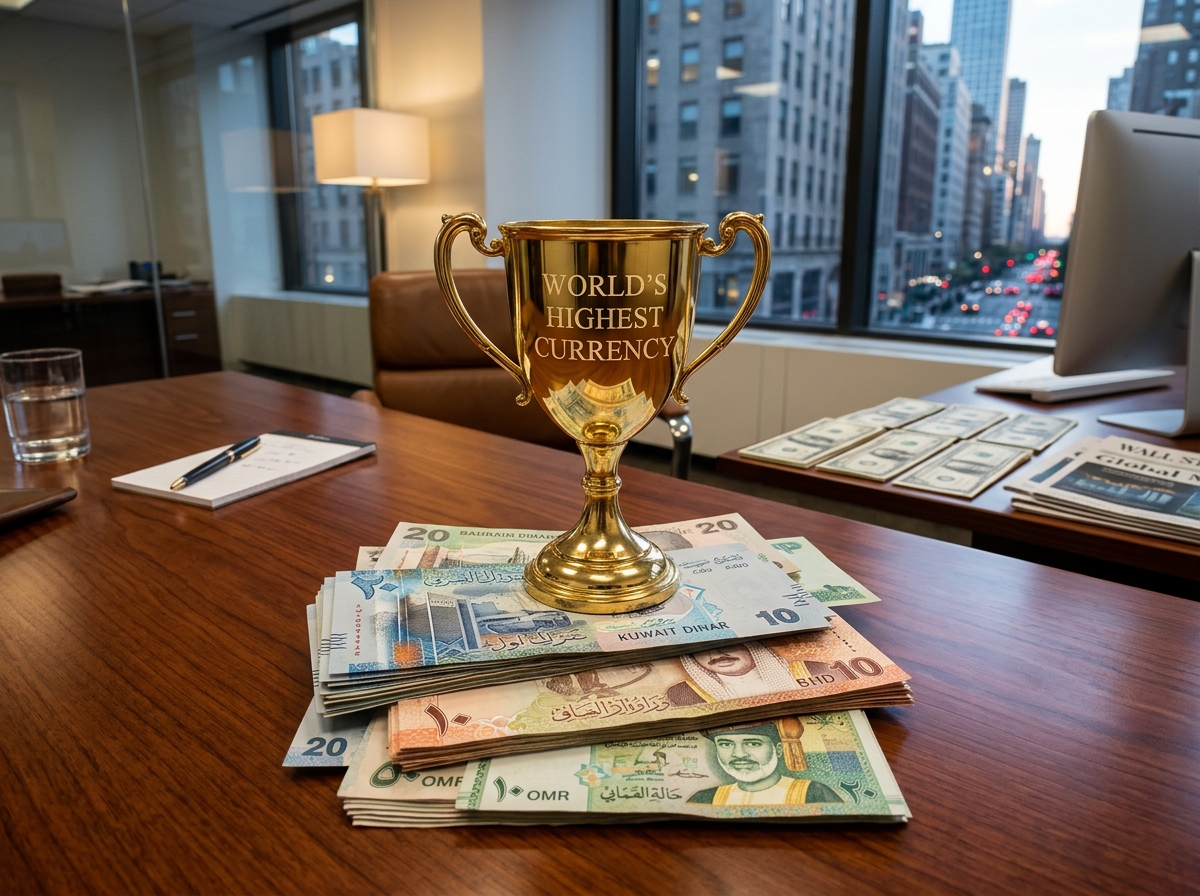 highest currency in the world list