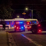 Belleville Transit bus seen picking up residents near the Sons of Jacob Synagogue. September 20, 2026