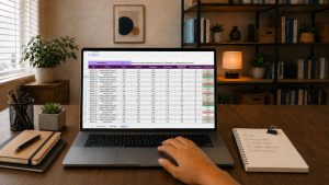 Data entry workflow verification and spreadsheet tools